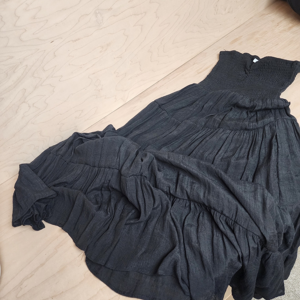 HYFVE Charcoal Strapless Dress